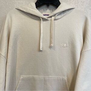 Women’s Champion Cream Powerblend Hoodie